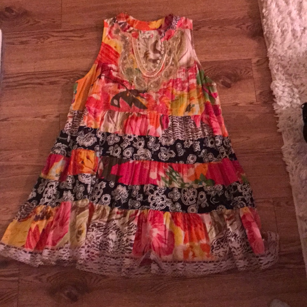Summer dress, sleeveless